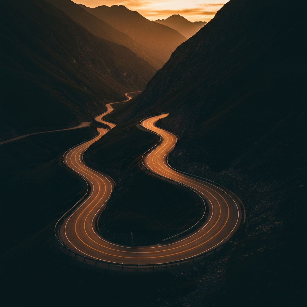 Open road representing the DRIVE AWAY experience